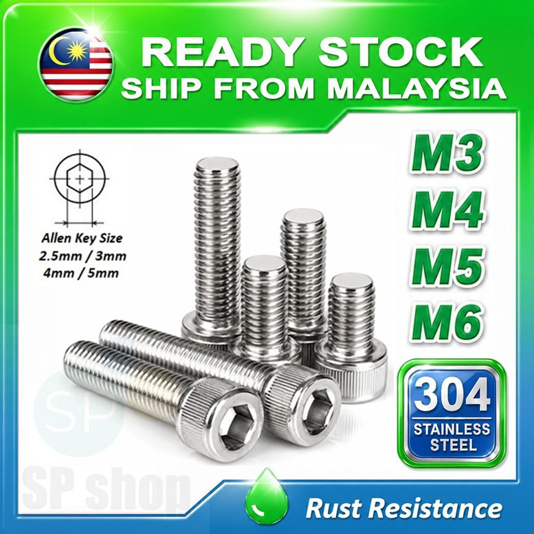 stainless steel socket head cap screw - Prices and Promotions - Oct ...