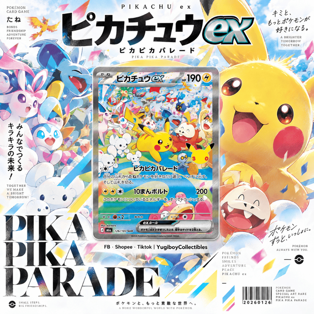 MEGA 30th Celebration [M6a] – Pikachu 126