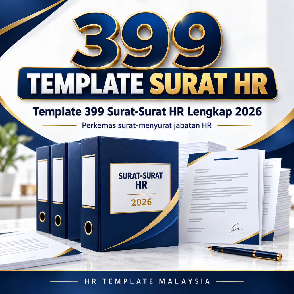 300 Template Surat-Surat HR Lengkap 2026 | BM & English | PDF & Word ...