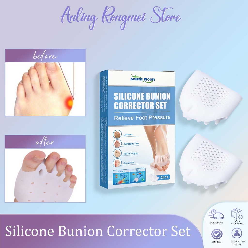 Silicone Orthopedic Bunion Corrector Reduces Friction Blisters Silicone ...