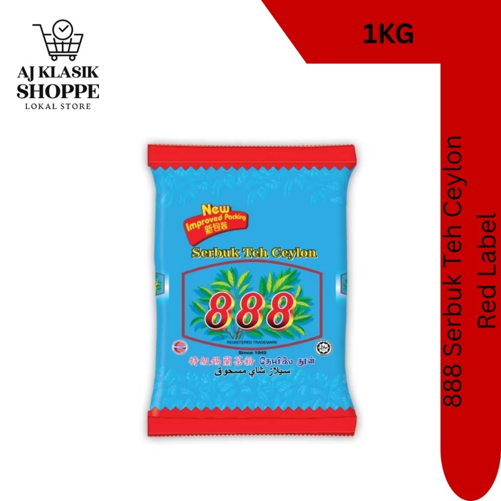 888 Serbuk Teh Ceylon Red Label (1Kg) | Shopee Malaysia