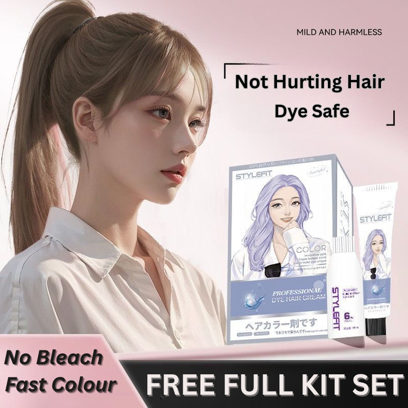 Original Stylefit Hair Dye Professional (Kit Included) | Shopee Malaysia
