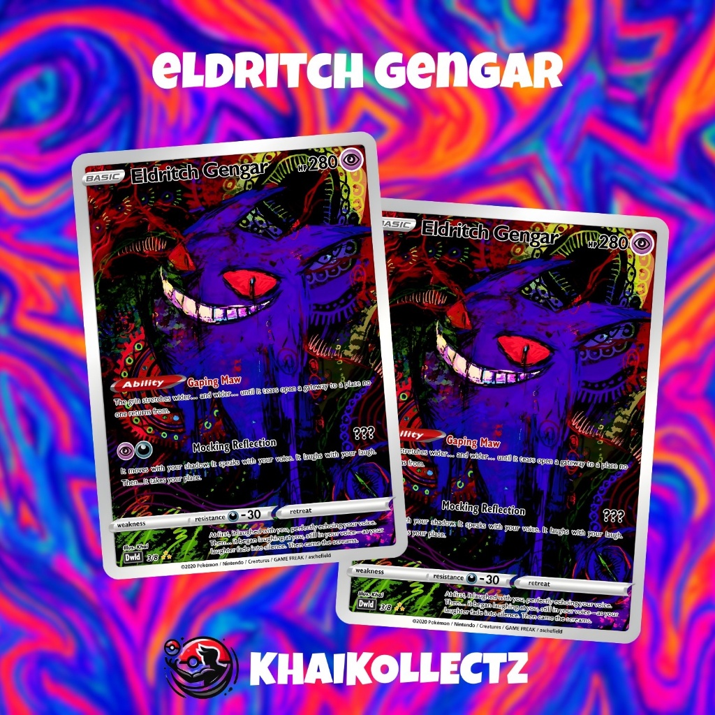 Pokemon Custom Cards Distorted World series [KhaiKollectz] | Shopee ...
