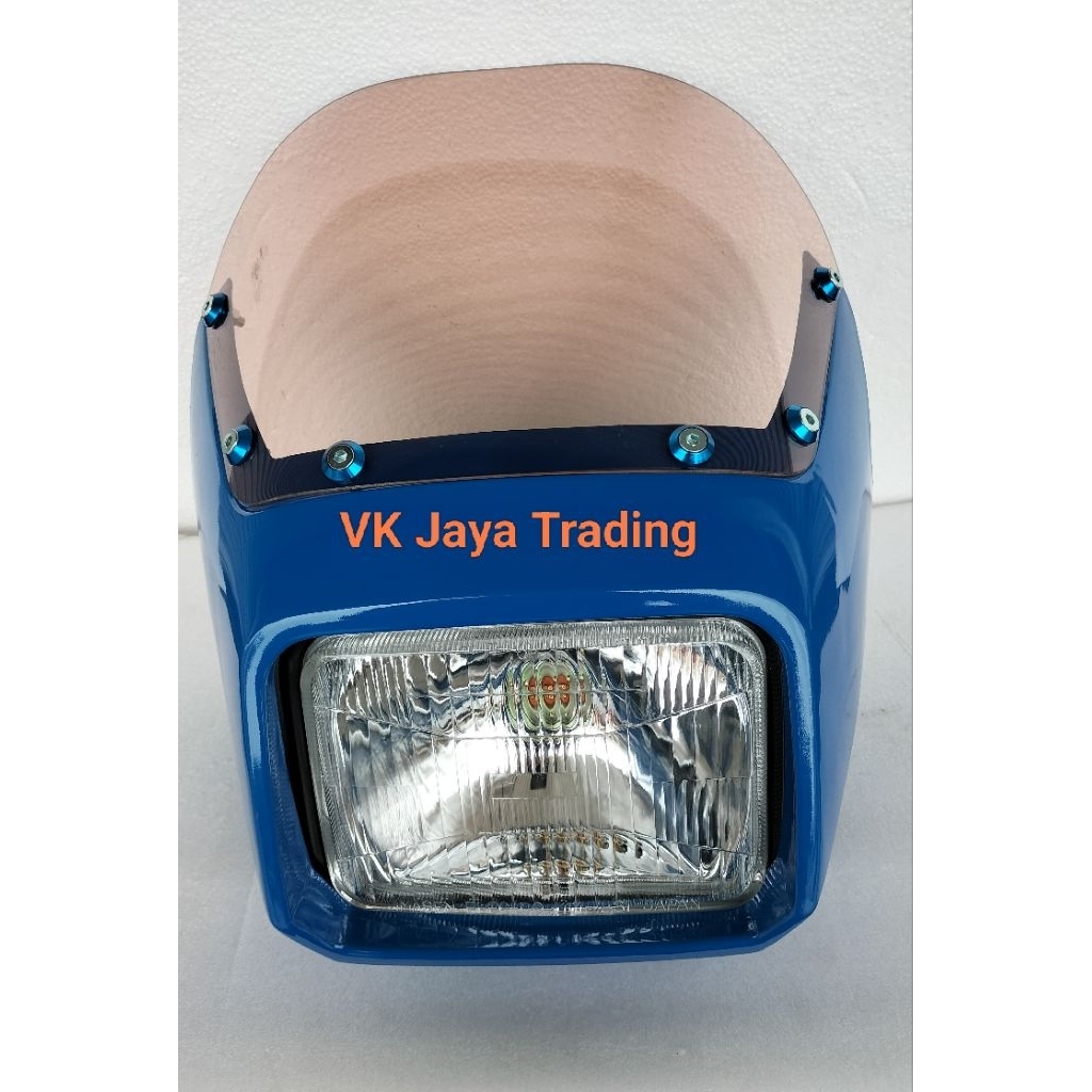 Last One Yamaha RXZ 5 speed Cowling Head Good Quality ada Calar Sikit ...