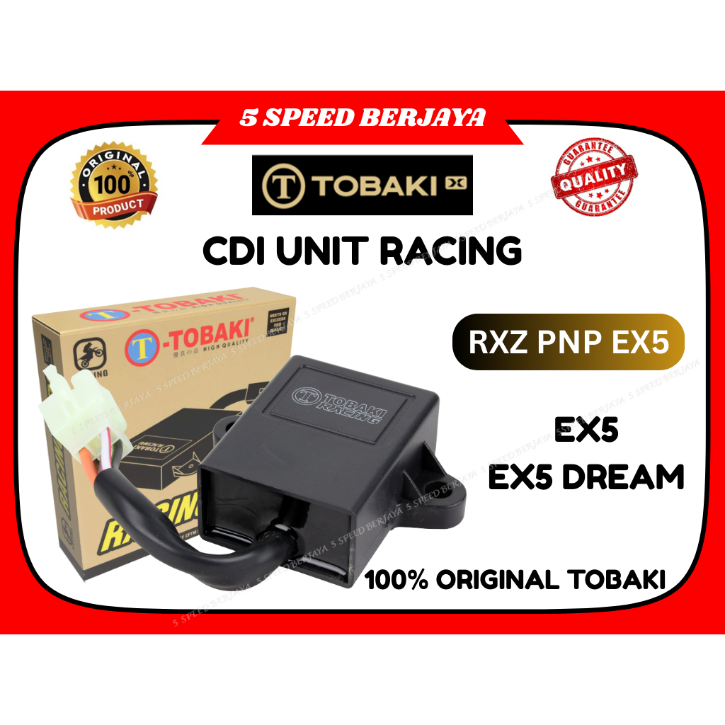 TOBAKI RACING CDI RXZ PNP EX5 DREAM WAVE100R KRISS100 KRISS MR1 EX5 ...