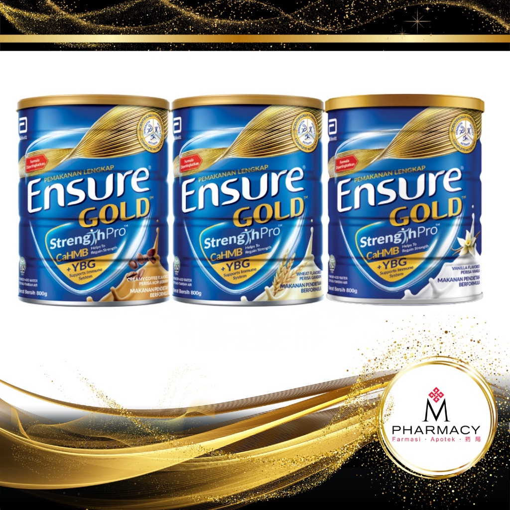 Preferred +】ENSURE GOLD ASSORTED FLAVOR 800G | Shopee Malaysia