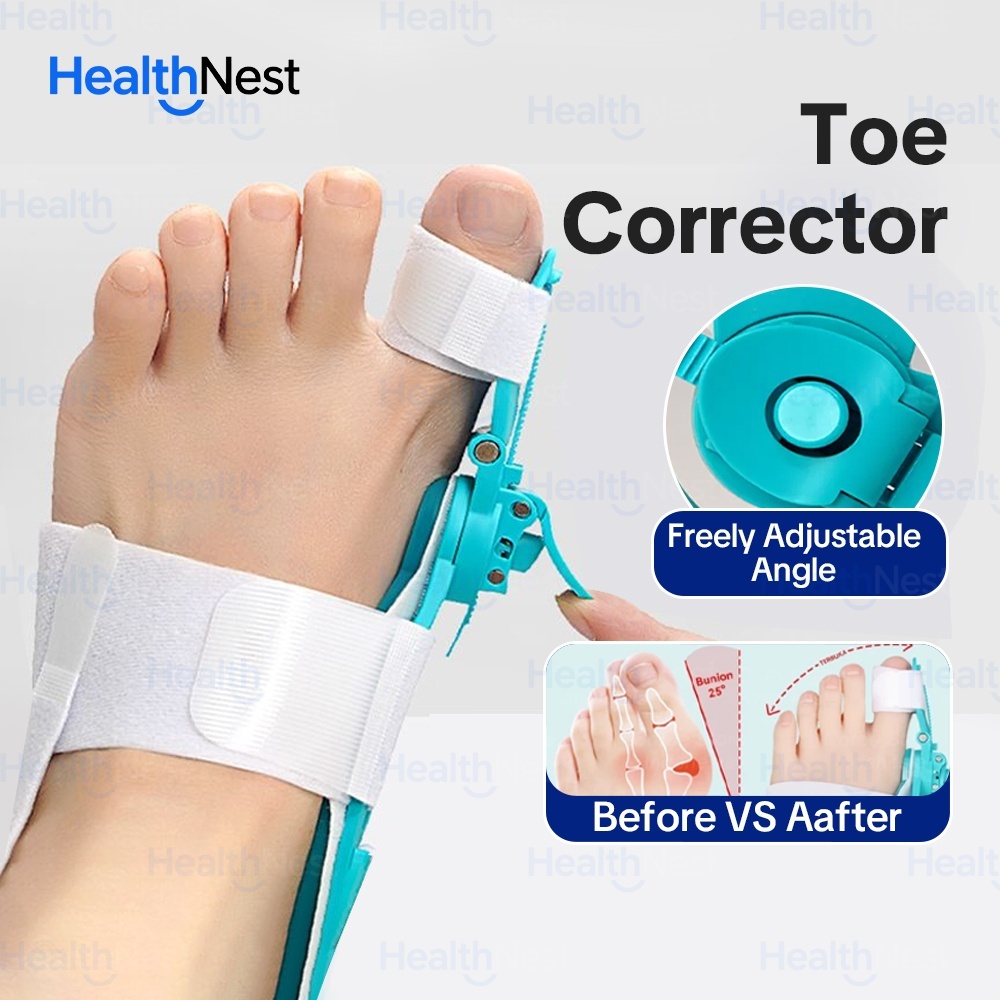 Pro Toe Corrector Adjustable Angle Painless Alignment Bone-Safe for ...