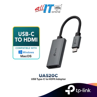 Tp-Link UA520C USB-C to HDMI Ver2.0 Adapter 4K@60Hz