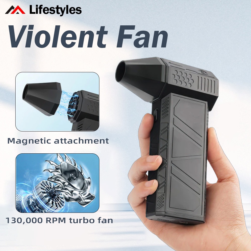 Mini Turbocharged Fan 130000RPM Turboblower Jet Fan Violent Turbofan ...