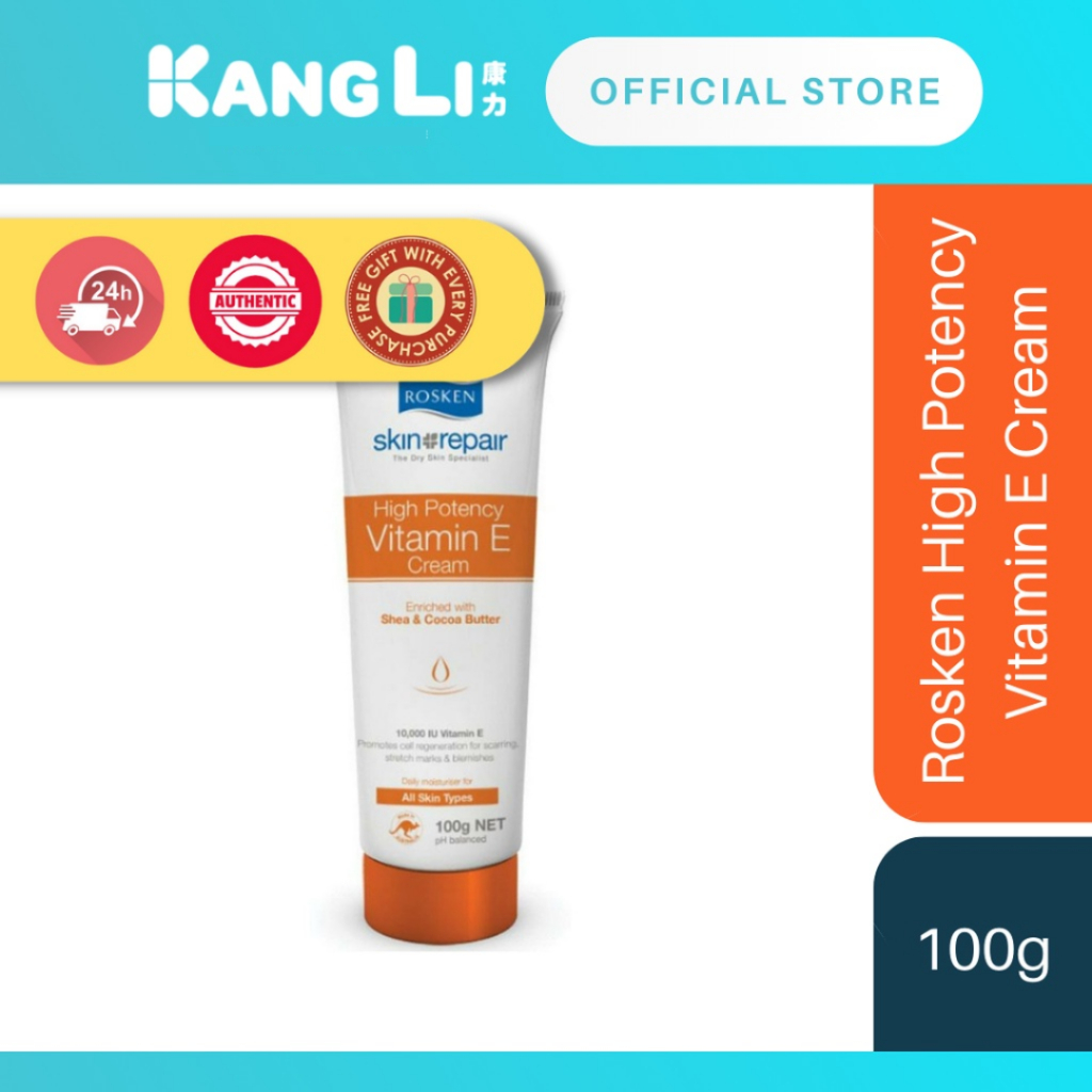 Rosken High Potency Vitamin E Cream 100g | Shopee Malaysia