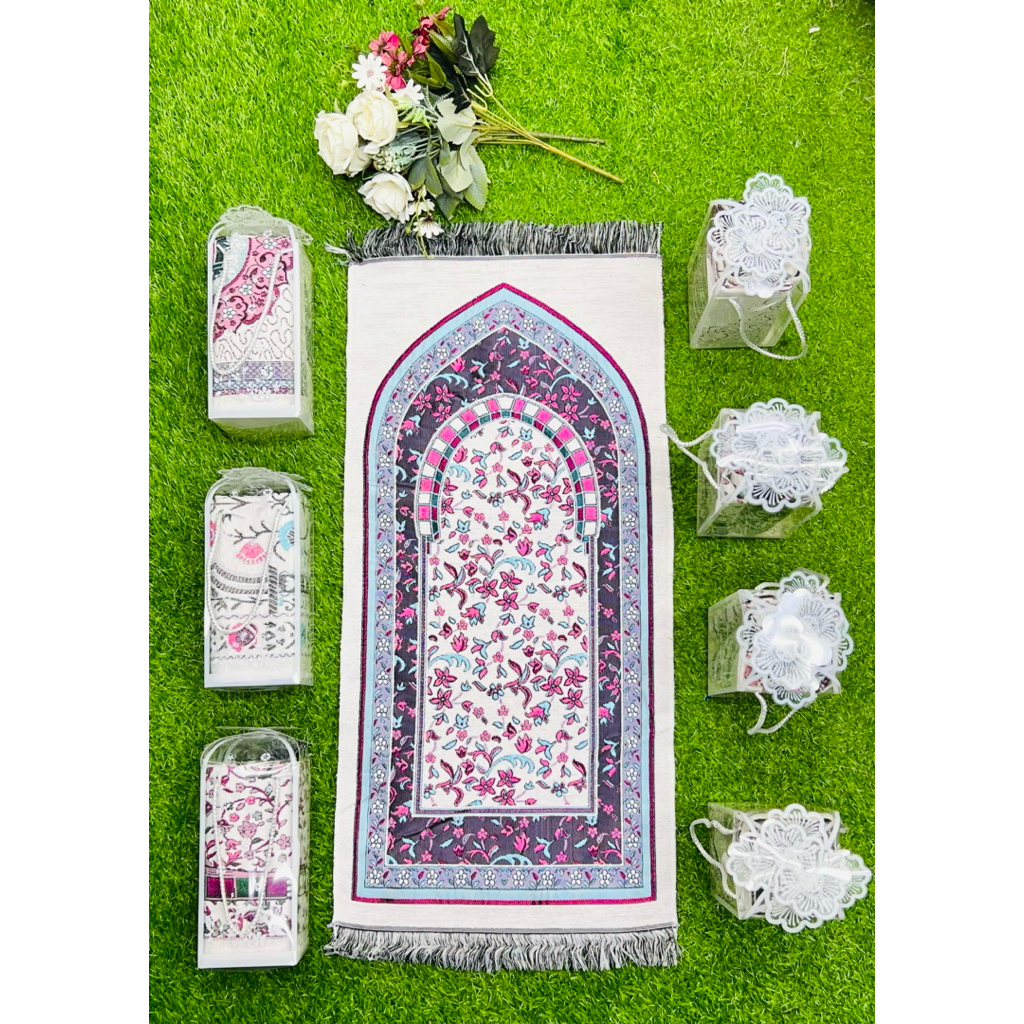 Sejadah With Transparent Bag Skali DoorGift Sejadah Travel New Design ...