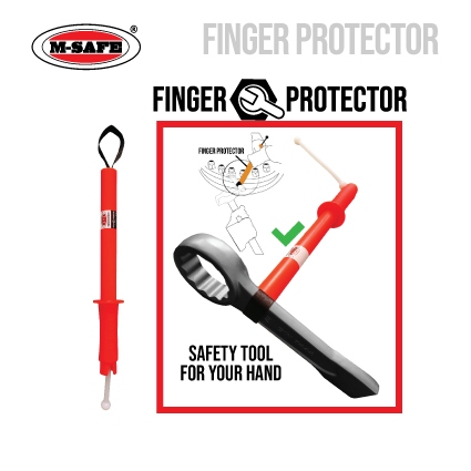 M-SAFE FINGER PROTECTOR / FINGER SAVER / HAND PROTECTION | Shopee Malaysia