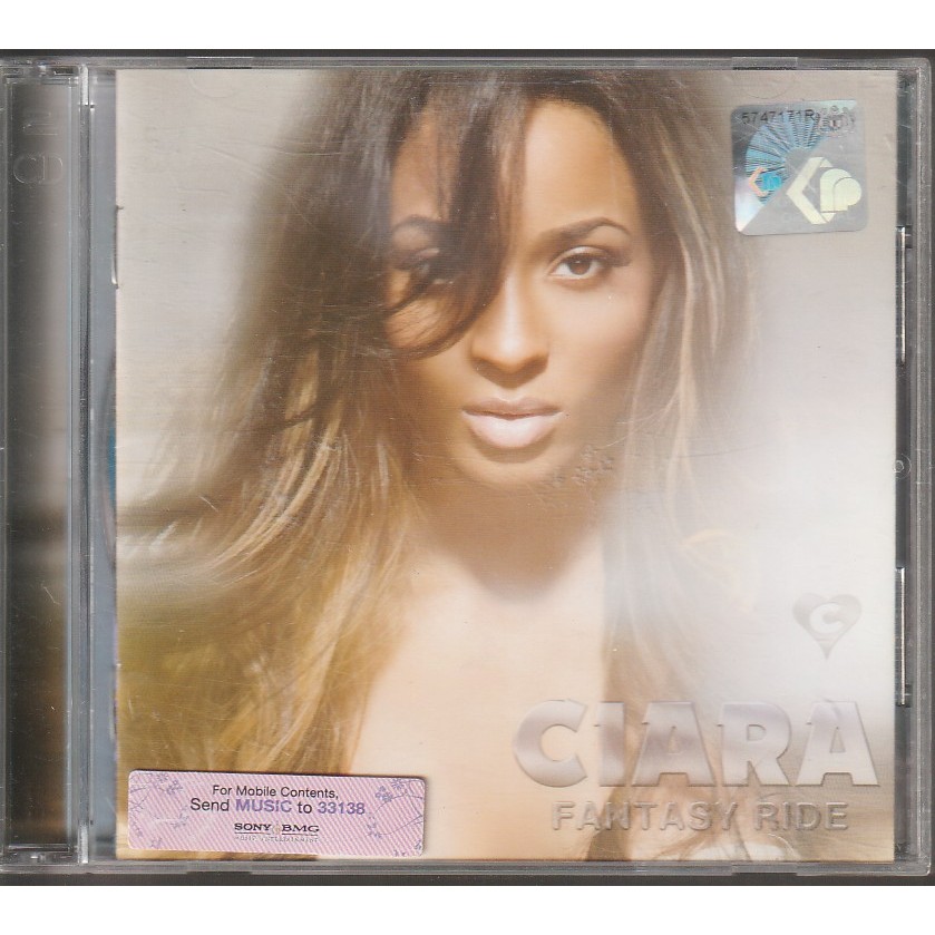CD CIARA : FANTASY RIDE ( ORIGINAL CD + DVD ) | Shopee Malaysia