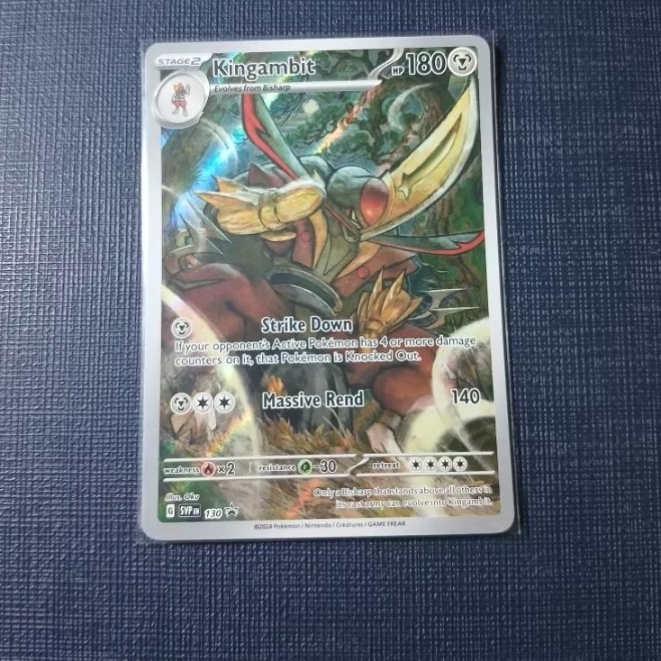 Kingambit Promo SVP130 English Pokemon Card | Shopee Malaysia