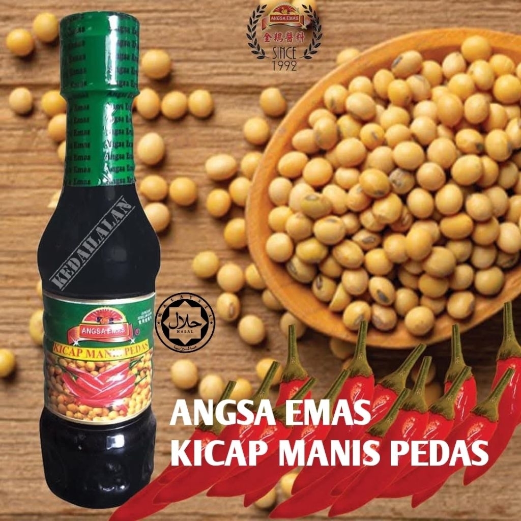ANGSA EMAS Kicap Manis Pedas 150ml | Shopee Malaysia