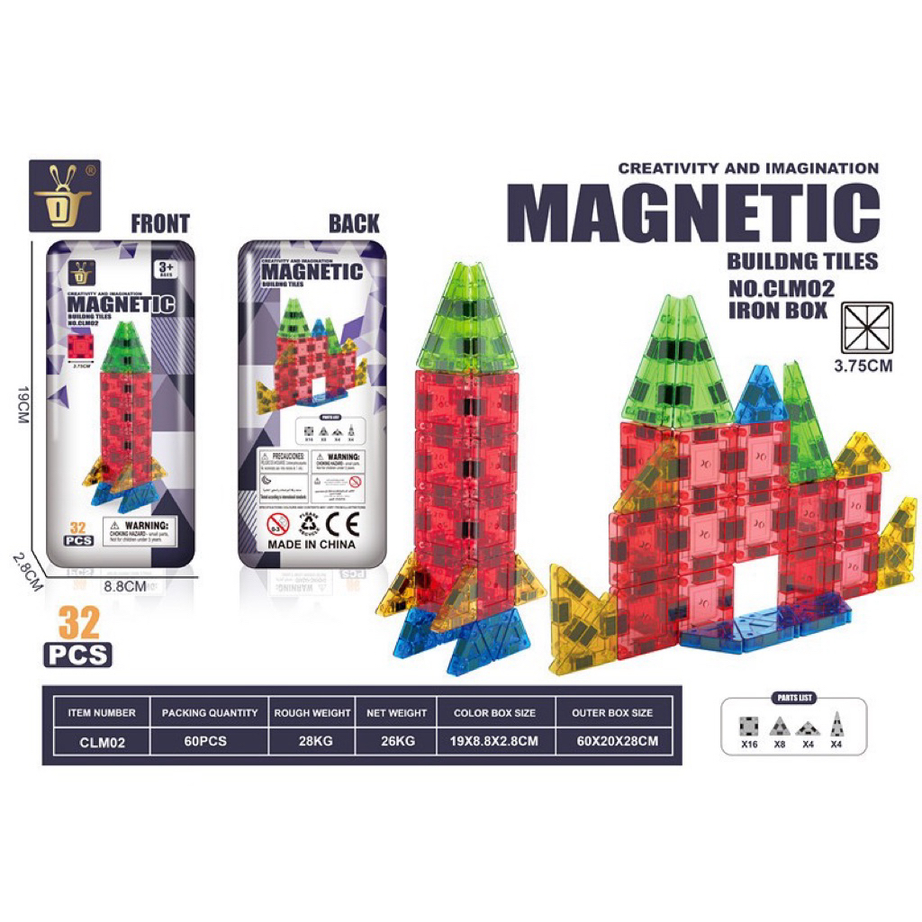 🔥🔥🔥𝘾𝙝𝙚𝙖𝙥𝙚𝙨𝙩 𝙤𝙣 𝙨𝙝𝙤𝙥𝙚𝙚 MINI Magnetic Tiles for Kids - 3.75cm Color ...