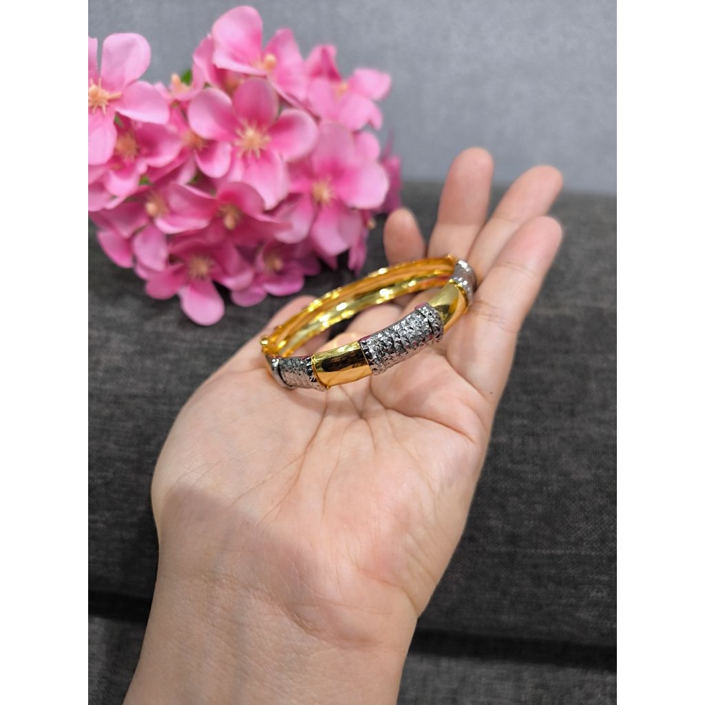 Bangle buluh emas indonesia ori sadur | Shopee Malaysia
