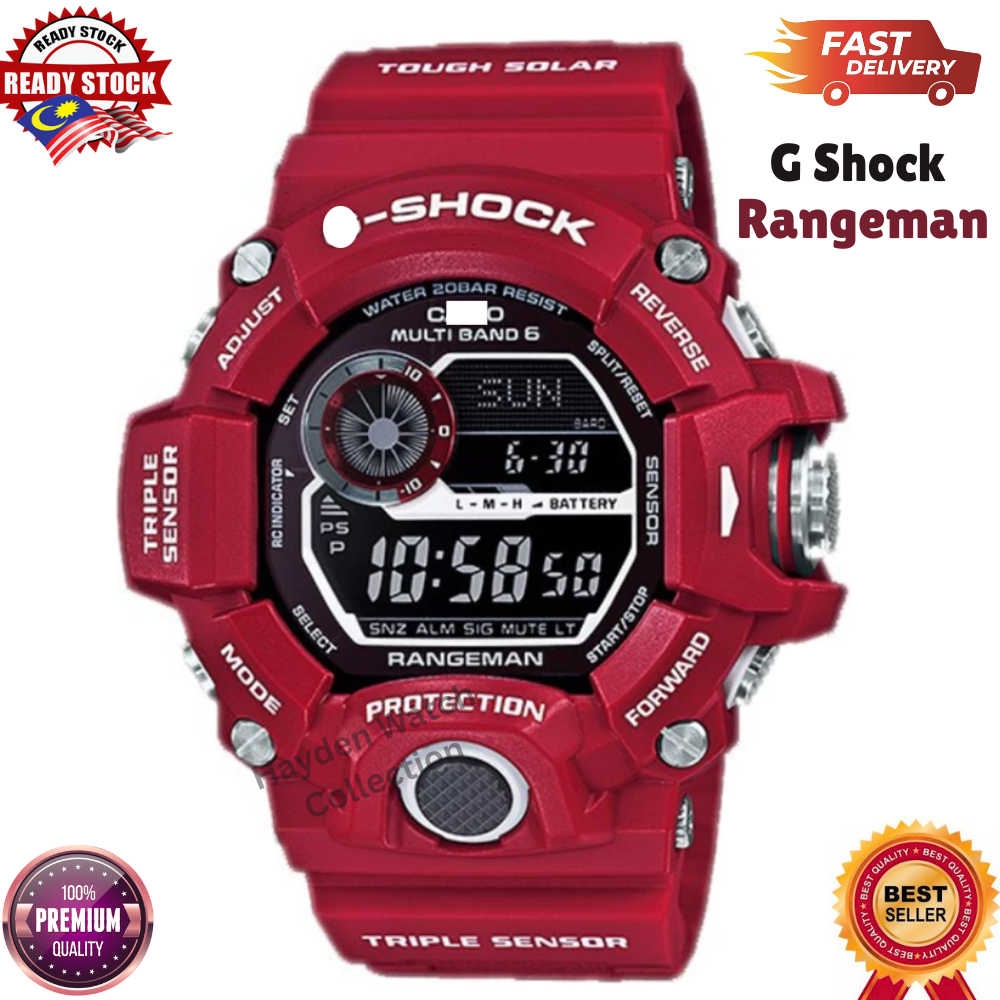 Rangeman Gw9400 G Shock Compass Autolight Durable Digital watch Ready ...
