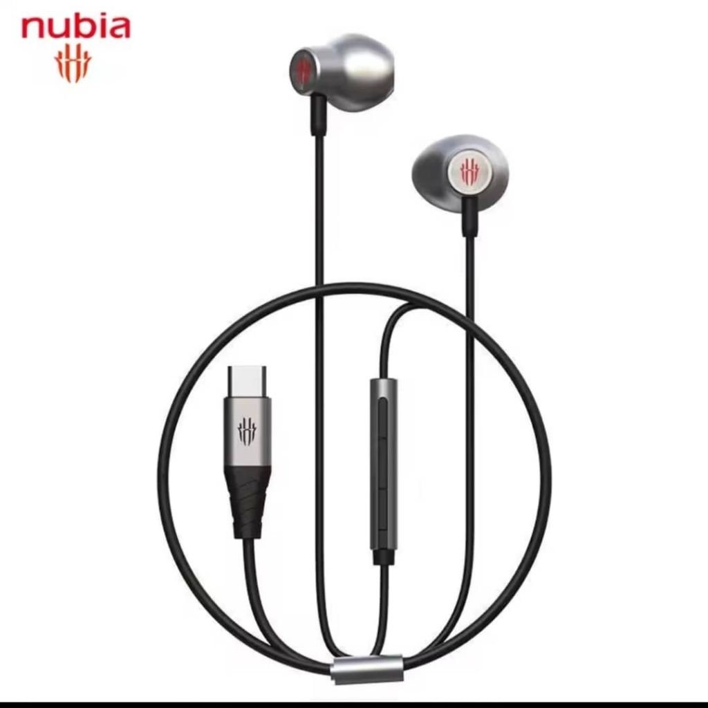 REDMAGIC Type-C Magic Sound Earphone | 14.2mm Sound Driver | Metallic ...