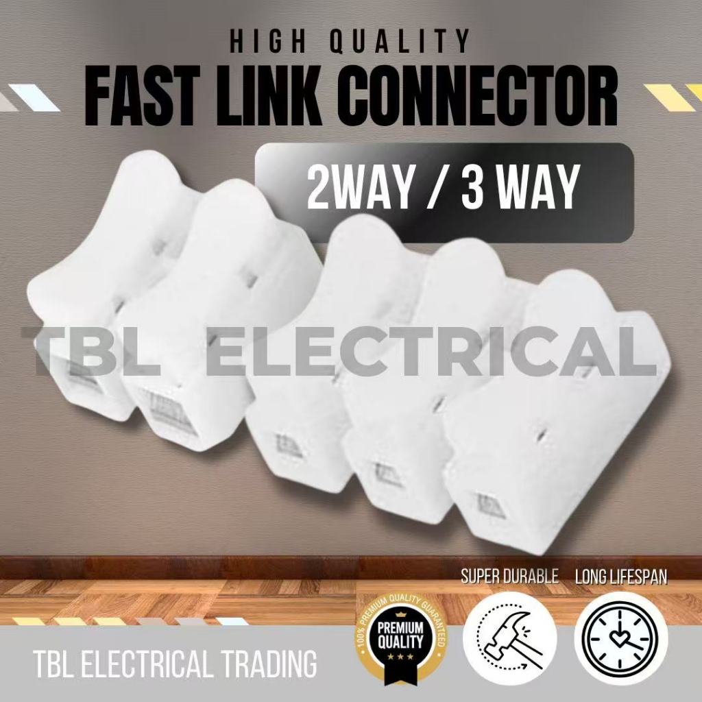 10A Clip Type Fast link Connector Clip PVC Cable Wire Connector 2 Way ...