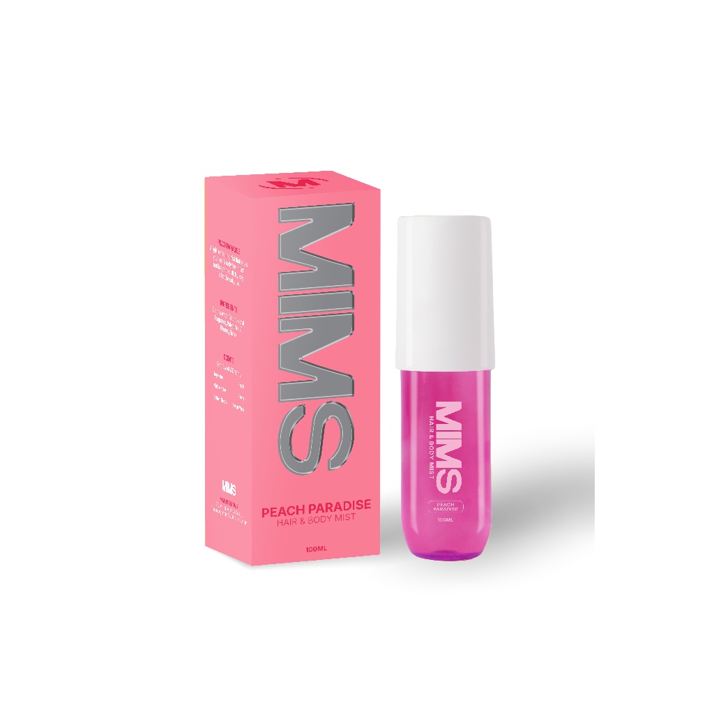 MIMS Essentials Peach Paradise Hair & Body Mist 100ml | Shopee Malaysia