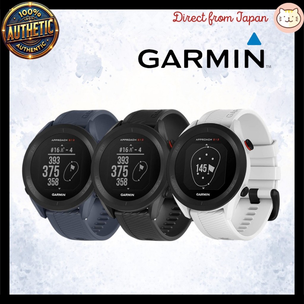 GARMIN Golf Navigation GPS Approach S12 Black 010-02472-20 Small Black ...