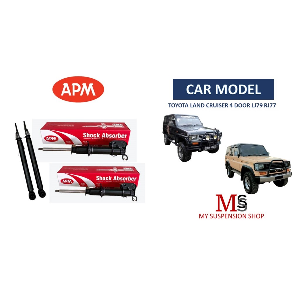 (100% Original Apm) Toyota Land Cruiser Hj75/ Bj/fj40 / Lj79 Front/Rear ...