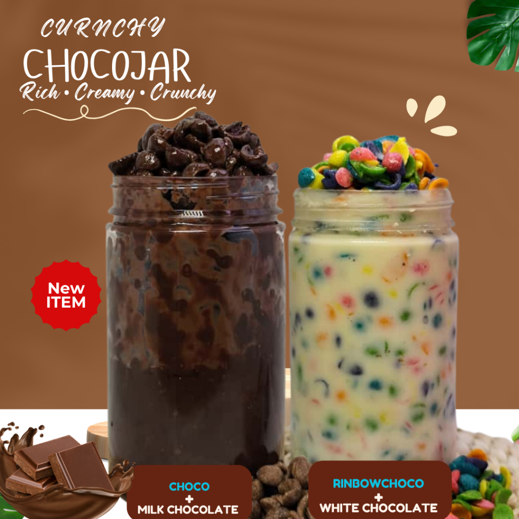 Viral Choco Jar Choco & Milk Chocolate & Rainbow Choco White – Premium ...