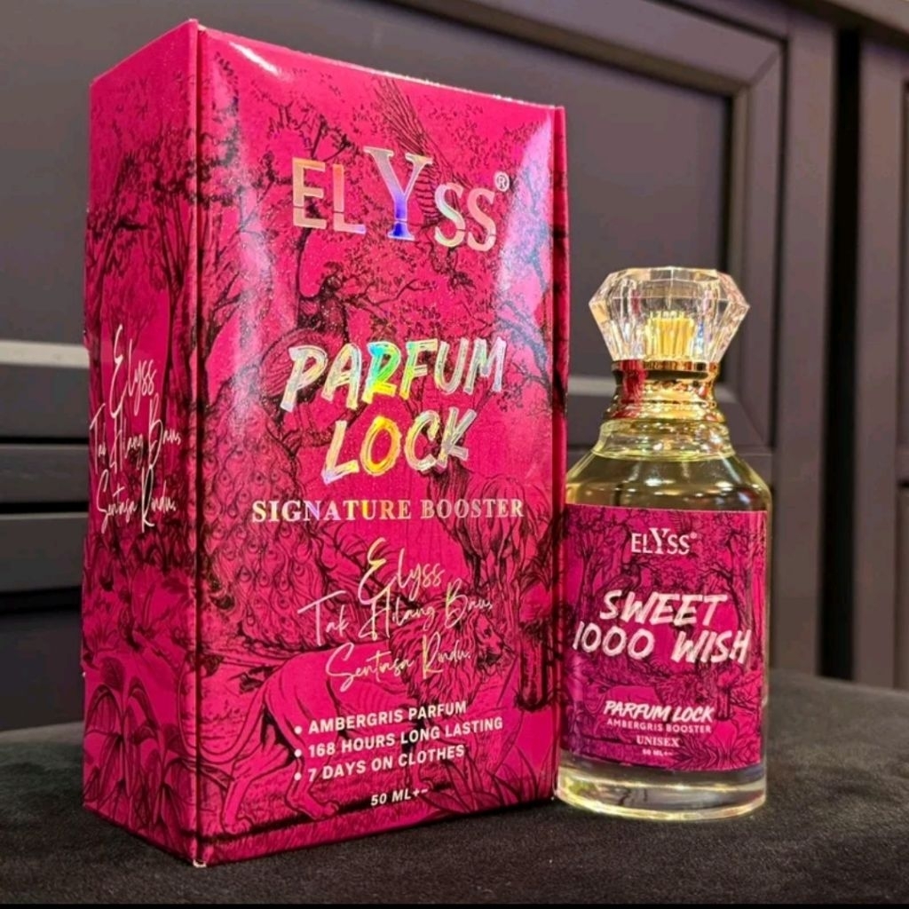 ELYSS PERFUME LOCK UNISEX PHEROMONES PARFUM 30ML | Shopee Malaysia