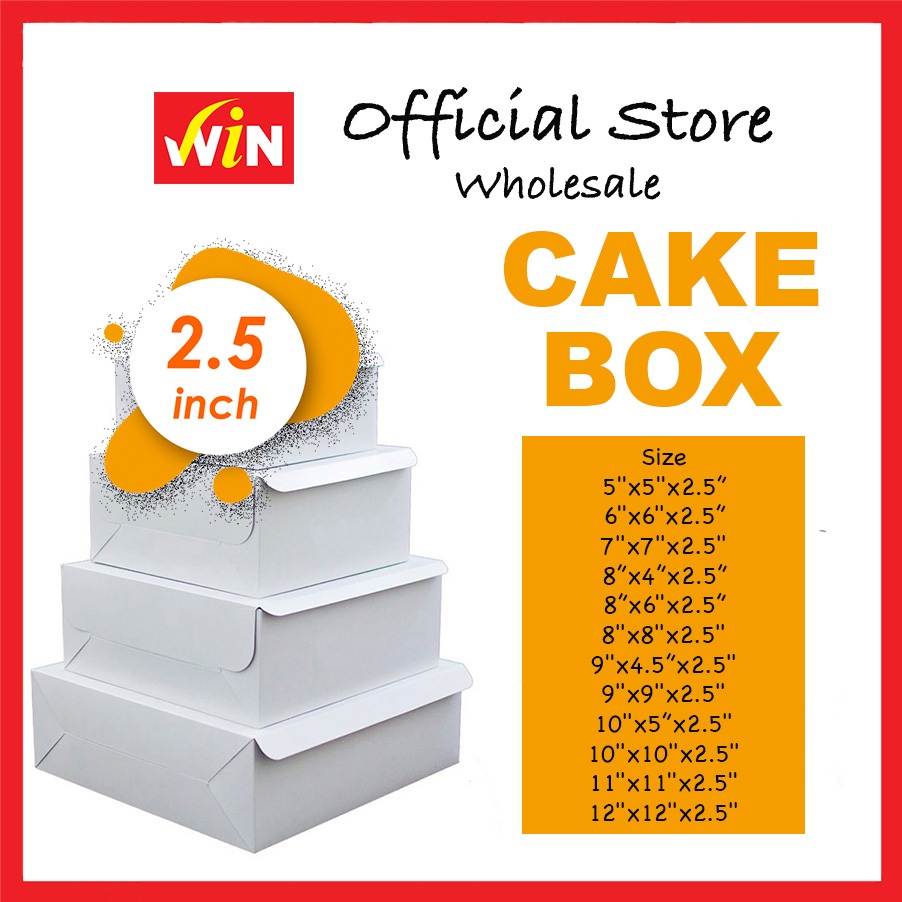 🔥1pcs🔥 Cake Box Talam Box Kotak Talam Kotak Kek Roll ️‍🔥LOWEST PRICE ️ ...
