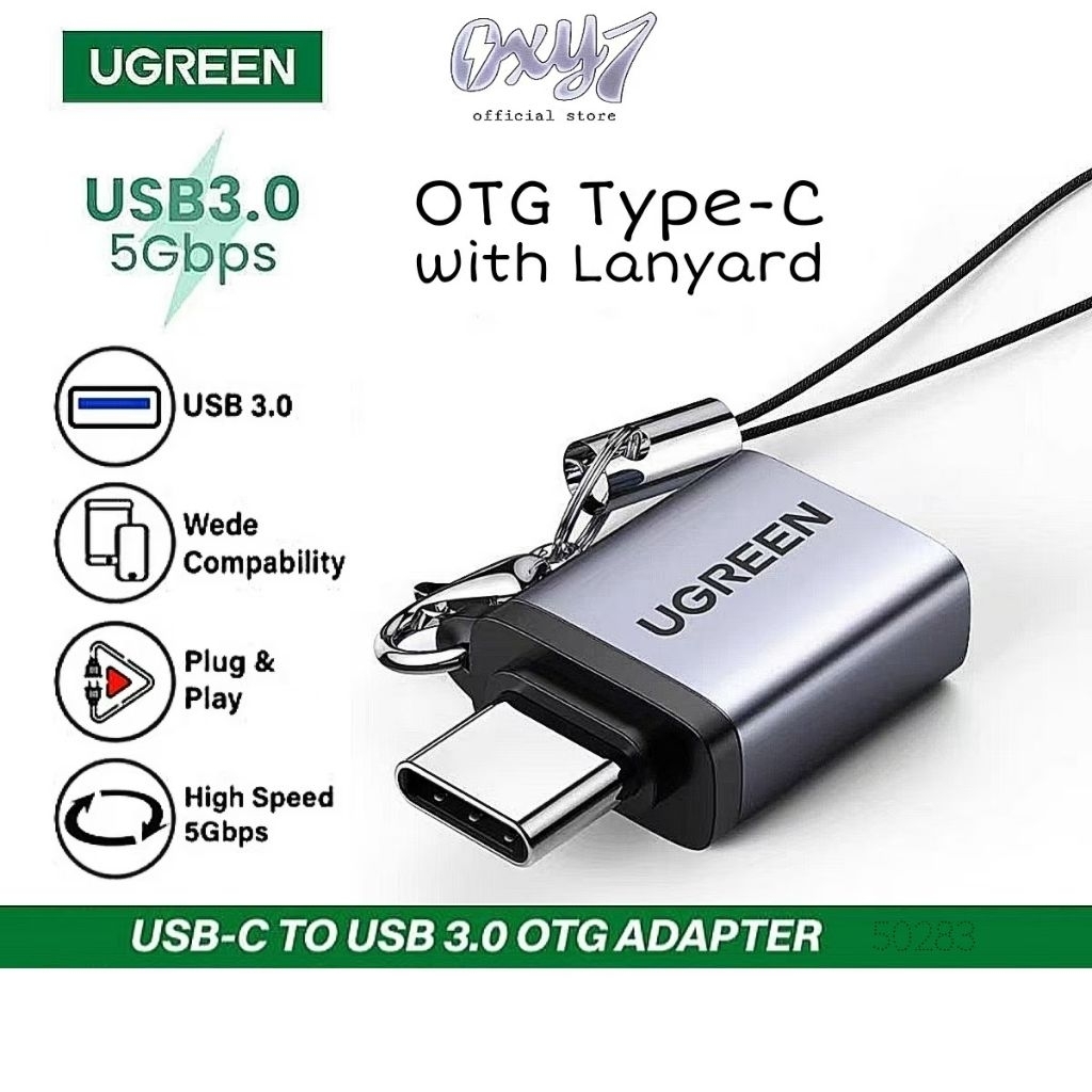 Ugreen OTG Type C to Usb 3.0 Adapter usb-c male to usb 3.0 female otg ...
