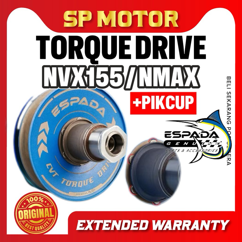NVX155 NMAX 100% ORIGINAL ESPADA RACING HOUSING BELL+AUTO CLUCTH ...