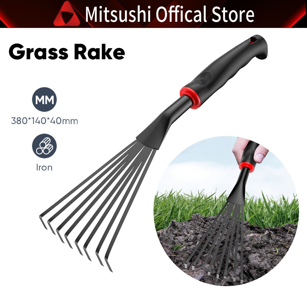 Mitsushi Pencakar Rumput Leaf Rakes Lawn Rakes Farm Tool Grasping ...