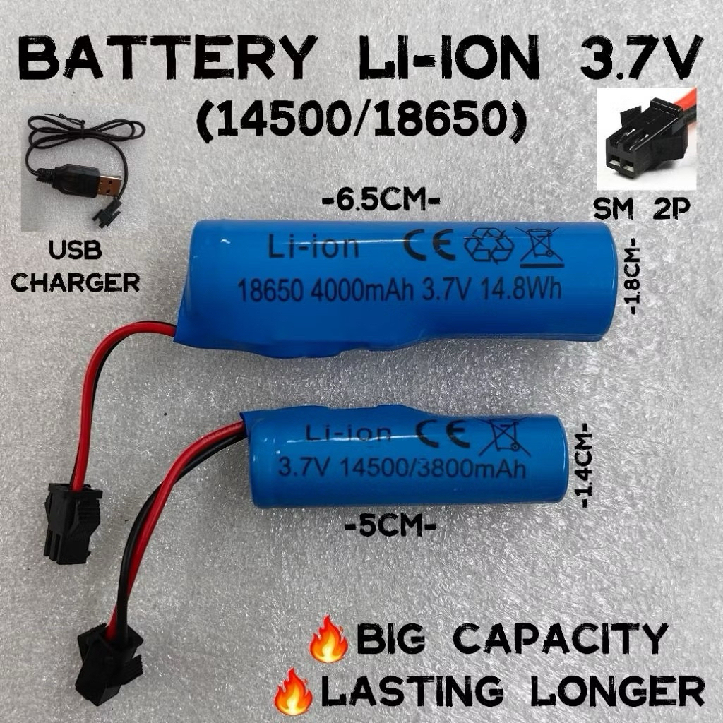 Lot De 2 Chargeurs USB SM-2P Pour Batteries 3.7V Li-ion/Ni-MH - Câble Universel Avec Indicateur LED, Protection Intelligente Contre Surcharges - Parfait Pour Voitures, Drones, Bateaux RC