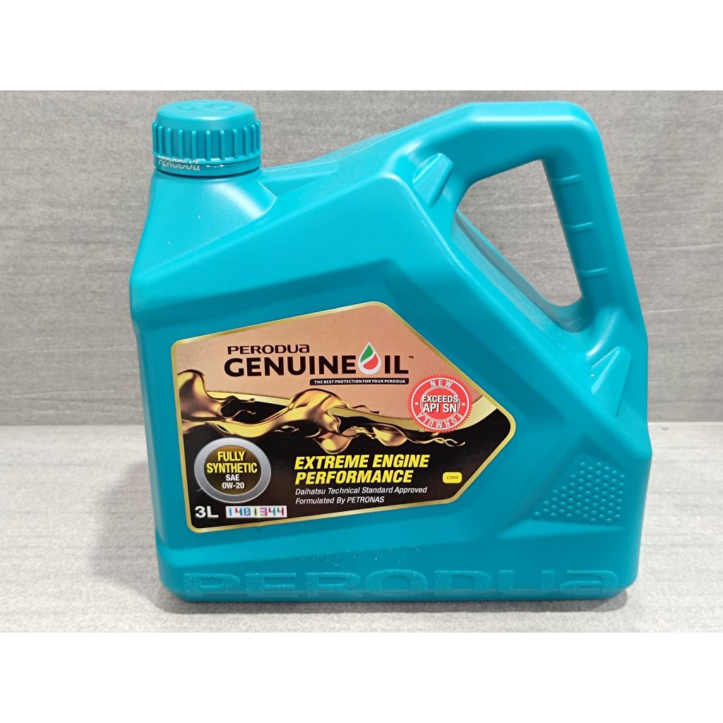 PERODUA ENGINE OIL OW20 FULLY SYNTHETIC | Shopee Malaysia