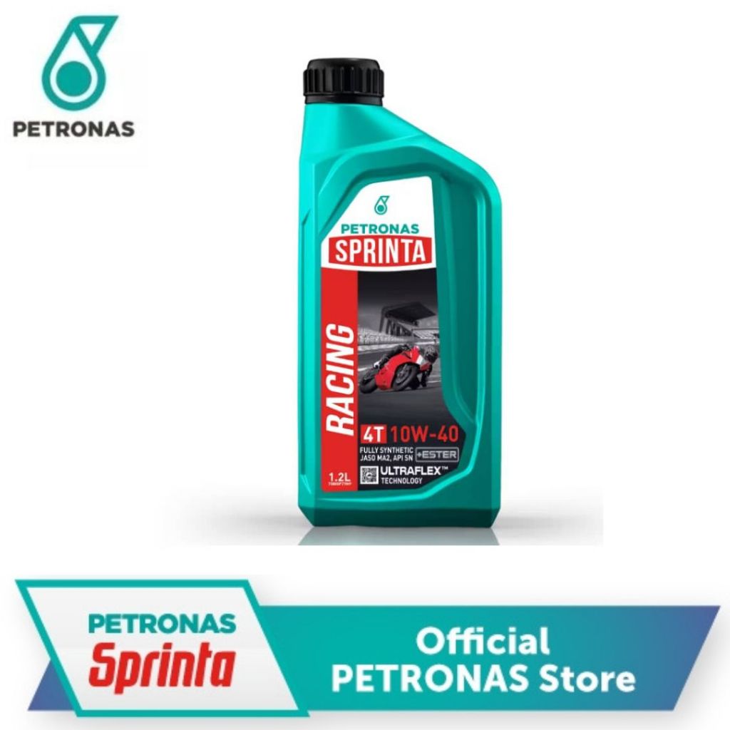 PETRONAS Sprinta 4T RACING ES 10W-40 1.2L Fully Synthetic - Minyak ...
