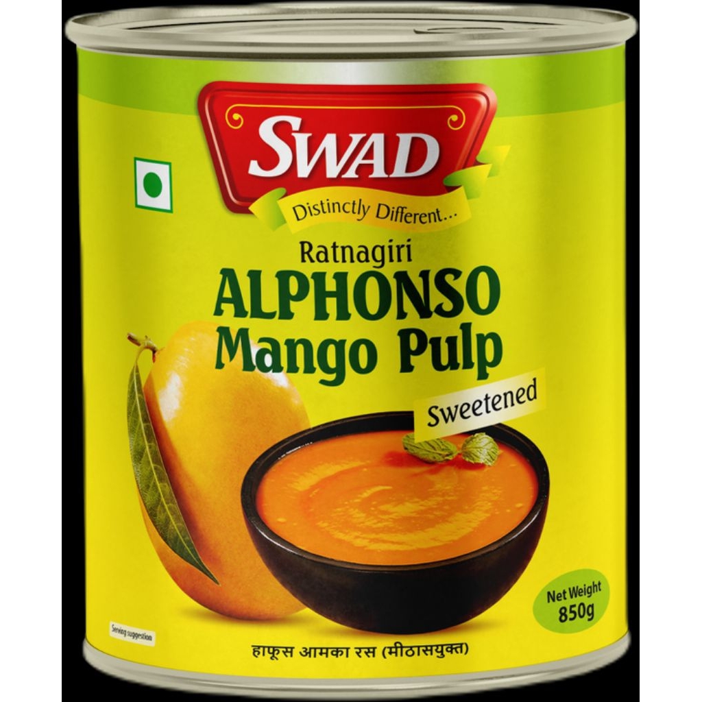 SWAD ALPHONSO MANGO PULP 850G | Shopee Malaysia