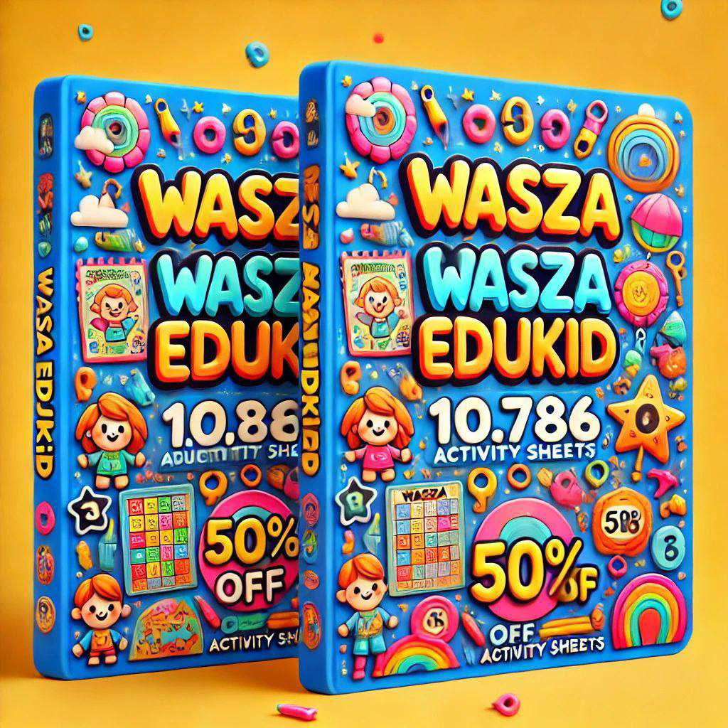 Wasza Edukid Education Kit Pdf Canva Web | Shopee Malaysia