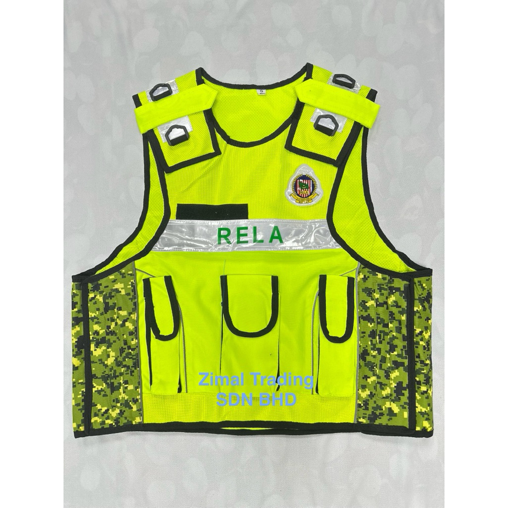 CV RELA safety vest reflector with Cordura Material | Shopee Malaysia