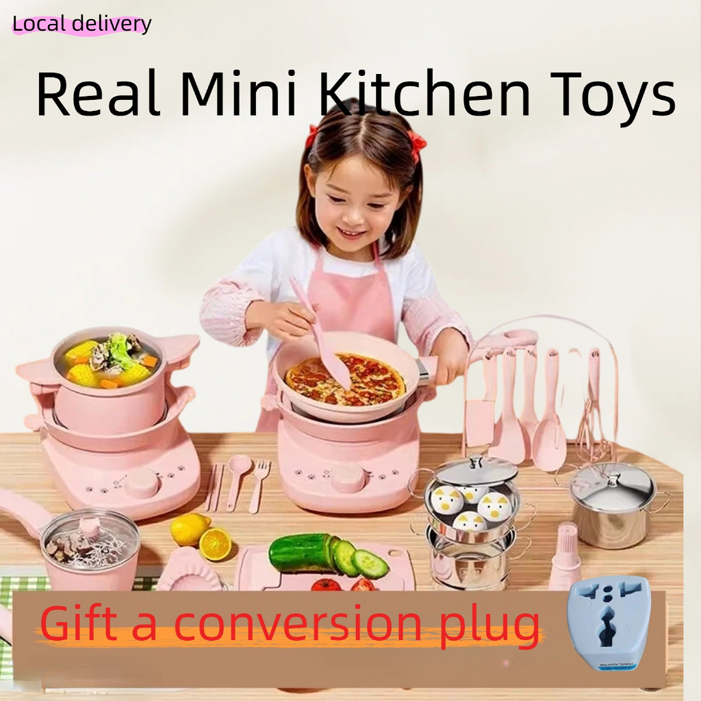 7/14/36PCS Kitchen Toys Real Mini Cooking Set For KidsGift a conversion ...