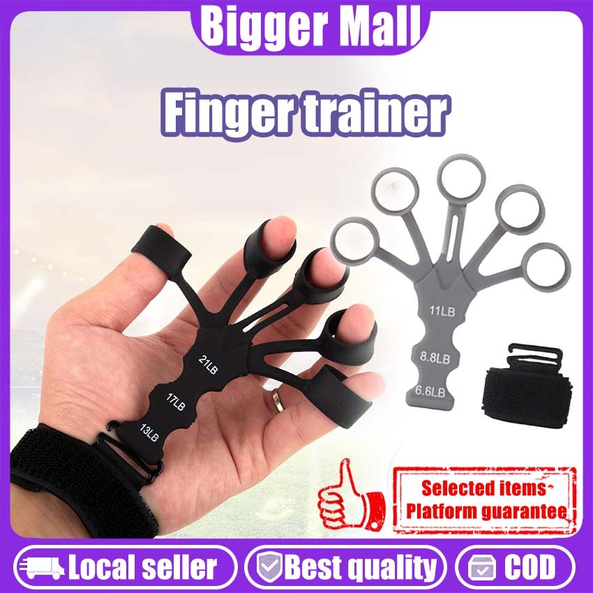 13-21LB Finger Strength Trainer/5-Finger Grip Resistance Band ...