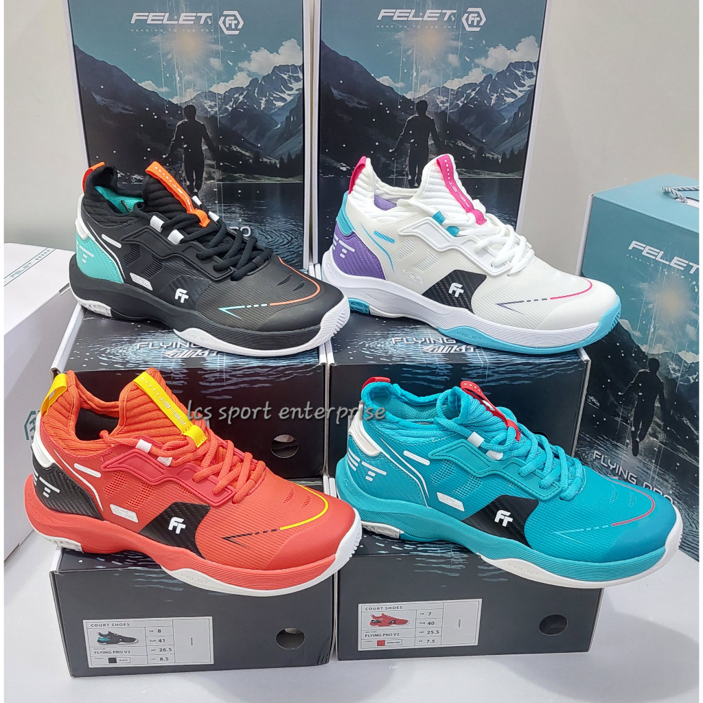 Felet Flying Pro V2 Badminton Shoe | Shopee Malaysia