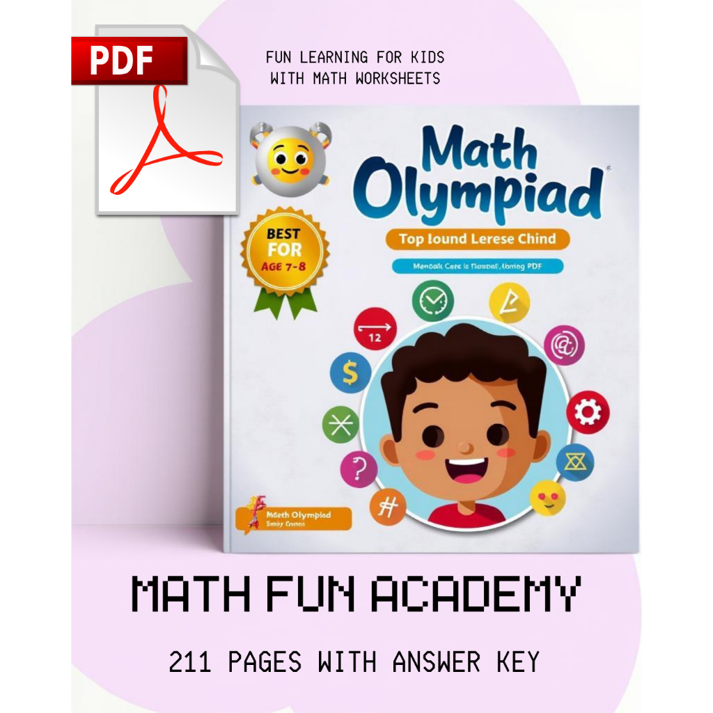 [C479] Math Olympiad Junior 1 | 211 Pages PDF Workbook | Logical ...