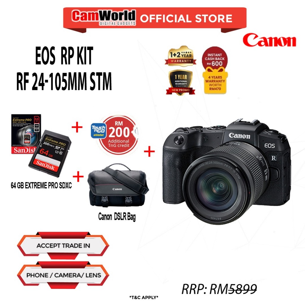 Canon EOS RP Kit ( RF24-105 IS STM ) | Shopee Malaysia