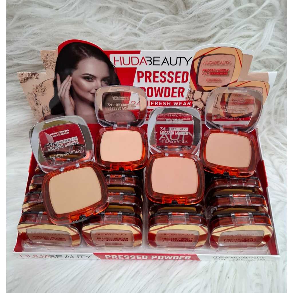 Huda Beauty Pressed Powder 24H Fresh Wear Matte Finish for All Skin ...