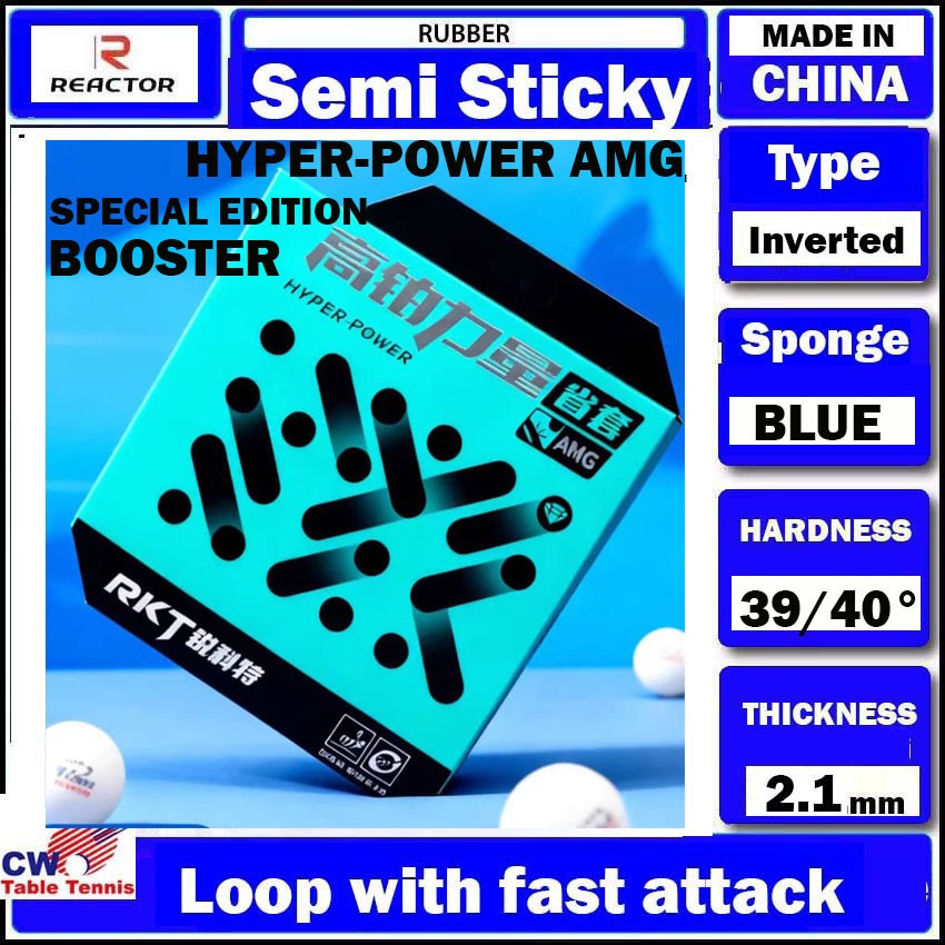 Reactor HYPER-POWER AMG Special Edition BOOSTER Blue Sponge Table ...
