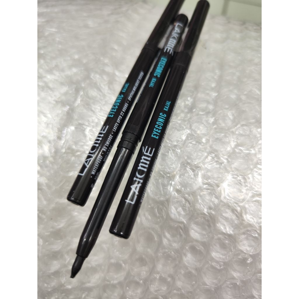 Lakme Eyeconic Kajal Waterproof No Smudge long Lasting | Shopee Malaysia