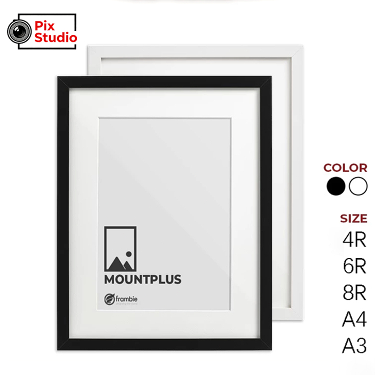 PIX | 4R 6R 8R A4 A3 Photo Frame | Picture Frame | Solid Wood ...