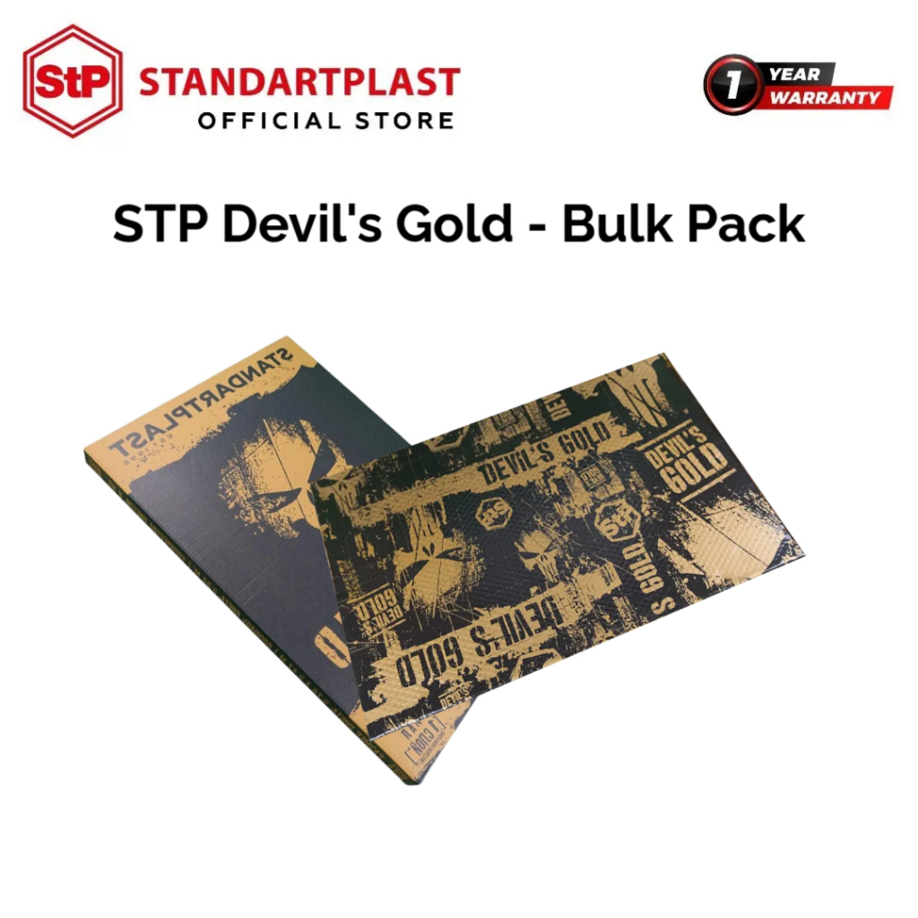 STP Devil's Gold self-adhesive vibration-absorbing polymer material - 1 ...