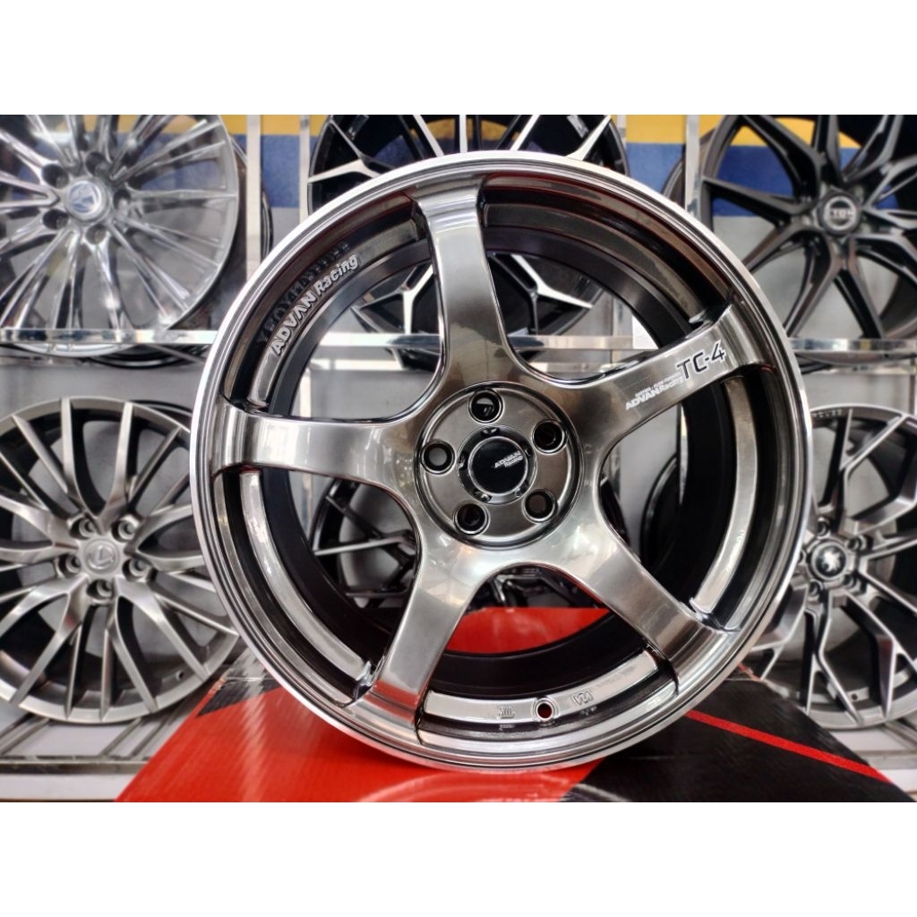 新New Sport Rim 17 Inch Rm1580 4pc WISH PRIUS ALTIS Veloz NEW ALZA (KENA ...